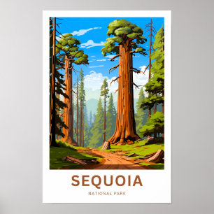 Sequoia National Park Travel Print