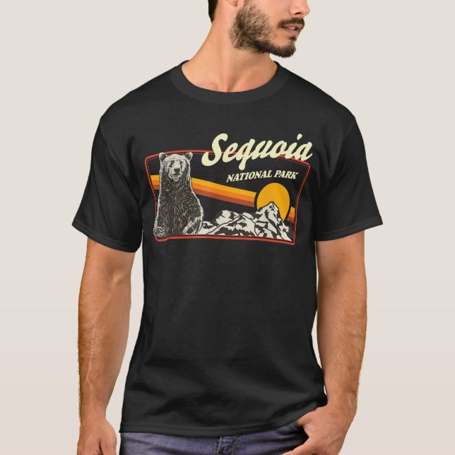 Sequoia National Park Vintage T-Shirt (Front)