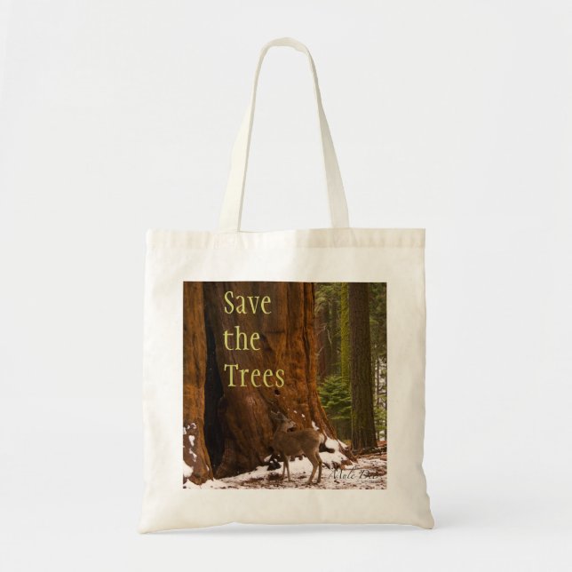 Sequoia Save the Trees Bag (Front)
