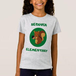 Sequoia Squirrel Kids T T-Shirt
