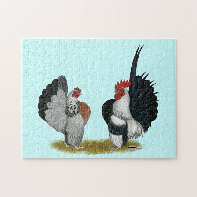 Serama Bantams Jigsaw Puzzle (Horizontal)