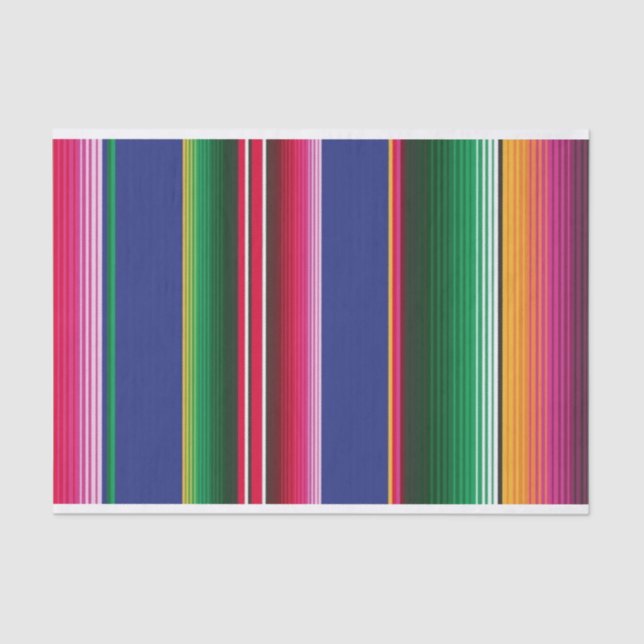 Serape Fiesta Tissue Paper (Front)