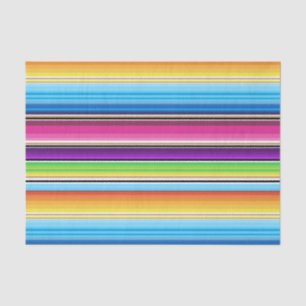Serape Spring Stripes Tissue Paper