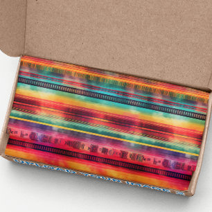 Serape Watercolor Fiesta Mexican Blanket Tissue Paper
