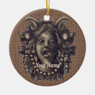 Seraph Gargoyle Ceramic Tree Decoration