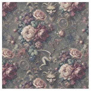 Seraph Hunting – Gothic Victorian Classic Tile Fabric