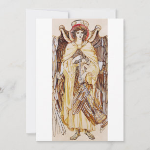 Seraphim Angel surround the Divine Throne Invitation