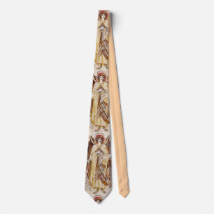 Seraphim Angel surround the Divine Throne Tie