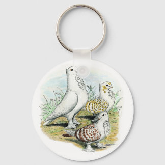 Seraphim Pigeons Key Ring