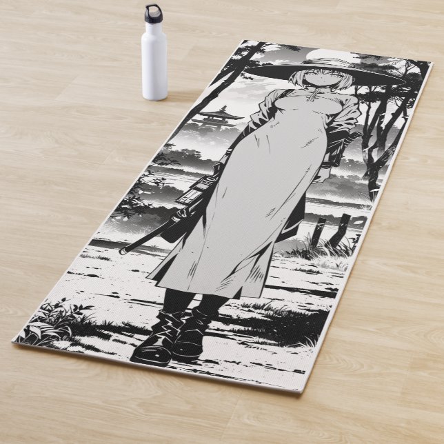 seras victoria fan art ink draw yoga mat (In Situ)