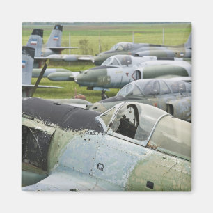 SERBIA, Belgrade. Yugoslav Aeronautical Museum Magnet