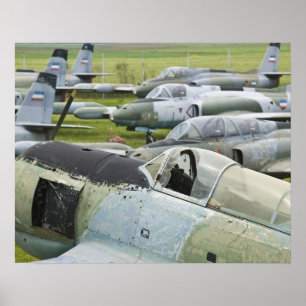 SERBIA, Belgrade. Yugoslav Aeronautical Museum Poster