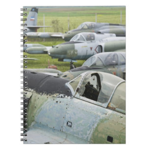 SERBIA, Belgrade. Yugoslav Aeronautical Museum Spiral Notebook