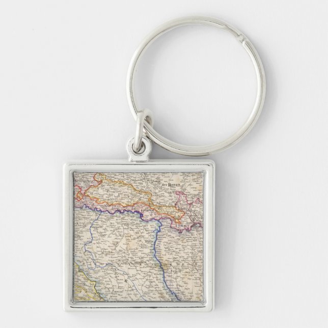 Serbia, Bosnia Key Ring (Front)