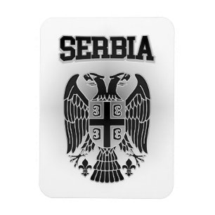 Serbia Coat of Arms Magnet