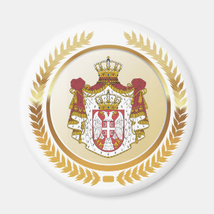 Serbia Coat of Arms Magnet