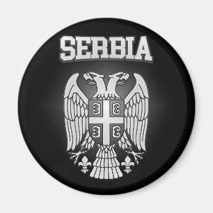 Serbia Coat of Arms Magnet