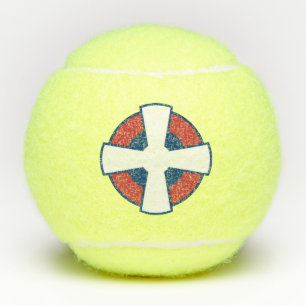 Serbia country flag roundel round circle symbol mi tennis balls