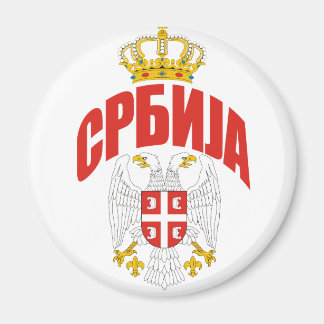 Serbia Cyrillic Magnet