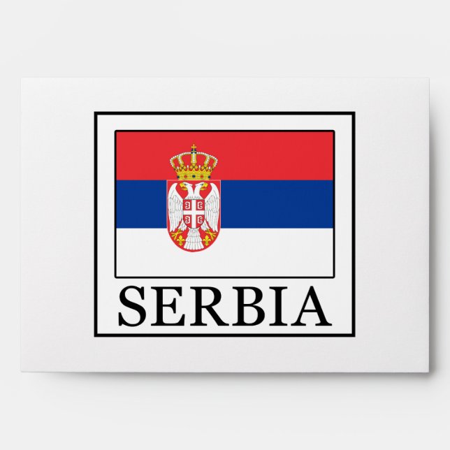 Serbia Envelope (Front)