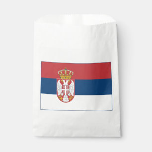 Serbia Flag Favour Bags