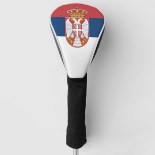 Serbia Flag Golf Head Cover