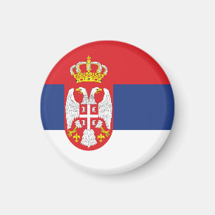 Serbia flag magnet