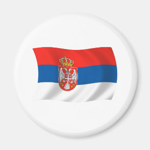 Serbia Flag Magnet
