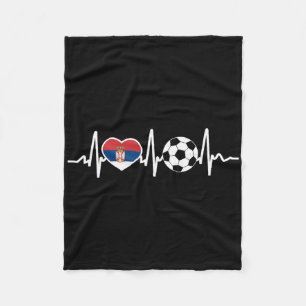 Serbia Flag Shirt Footll Soccer Serbian Fan Men Wo Fleece Blanket
