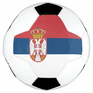 Serbia Flag Soccer Ball