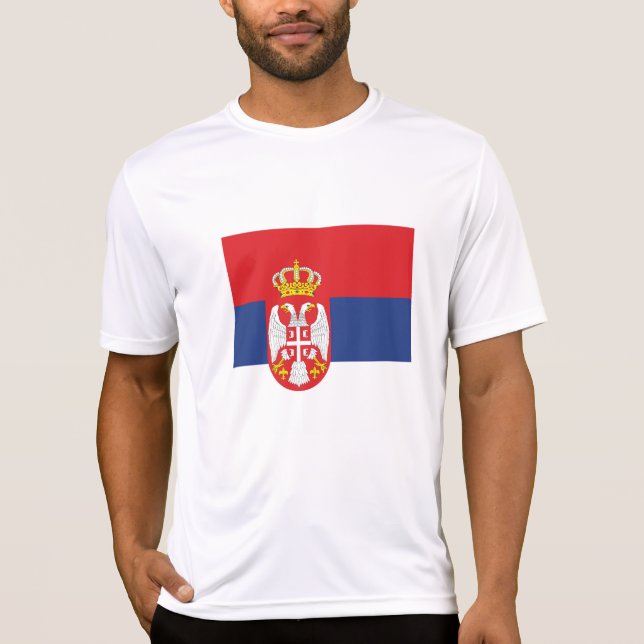 Serbia flag T-Shirt (Front)
