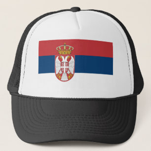 Serbia Flag Trucker Hat