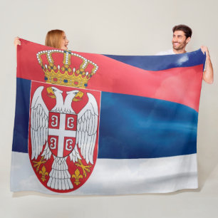 Serbia Fleece Blanket