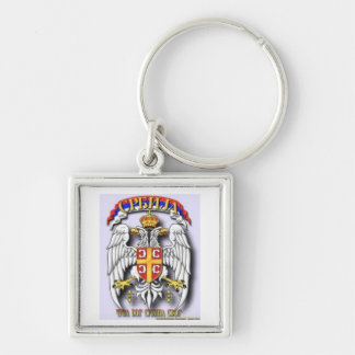 Serbia key chain