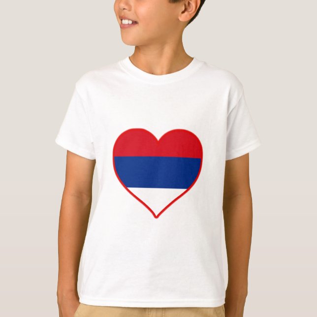 Serbia Love T-Shirt (Front)