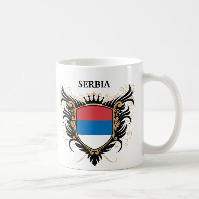 Serbia [personalise] coffee mug (Right)