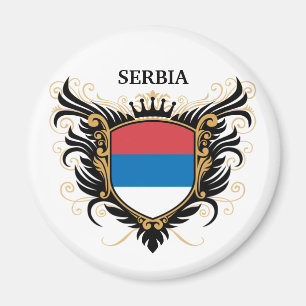 Serbia [personalise] magnet