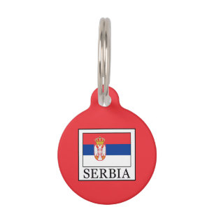 Serbia Pet Tag