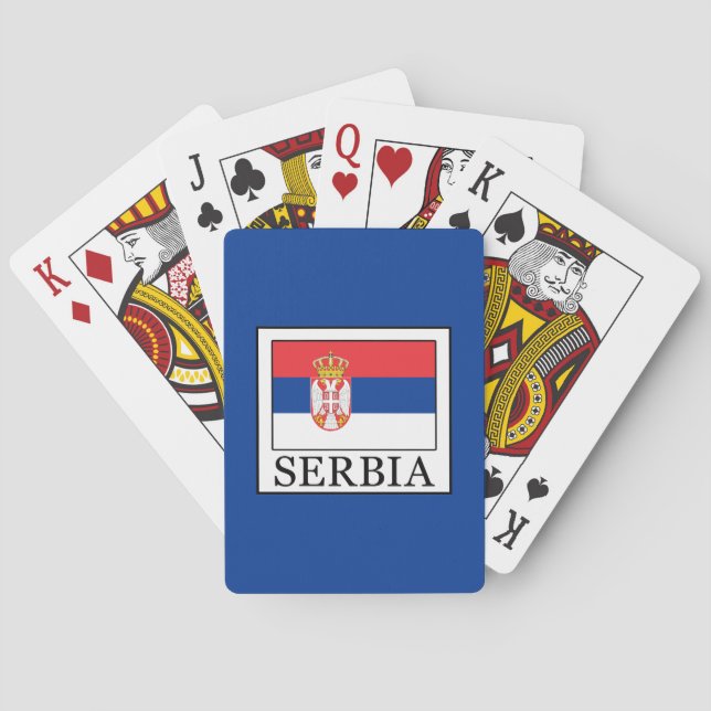 Serbia Playing Cards (Back)