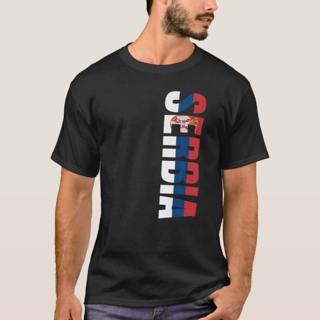 Serbia Premium T-Shirt (Front)