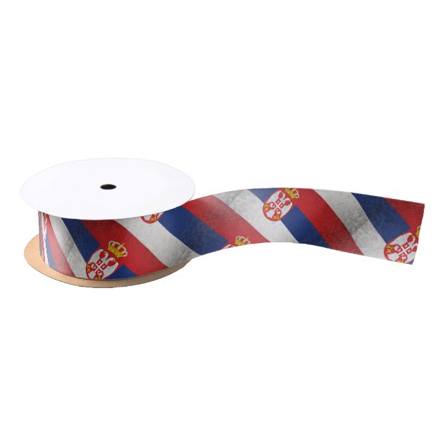 Serbia Satin Ribbon (Spool)