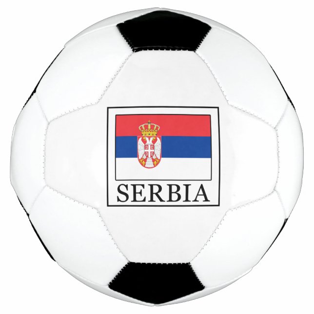 Serbia Soccer Ball (Front)