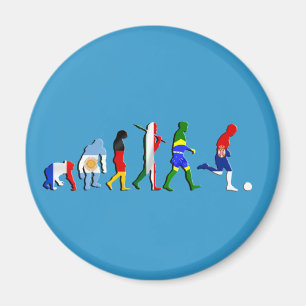 Serbia Soccer Magnet