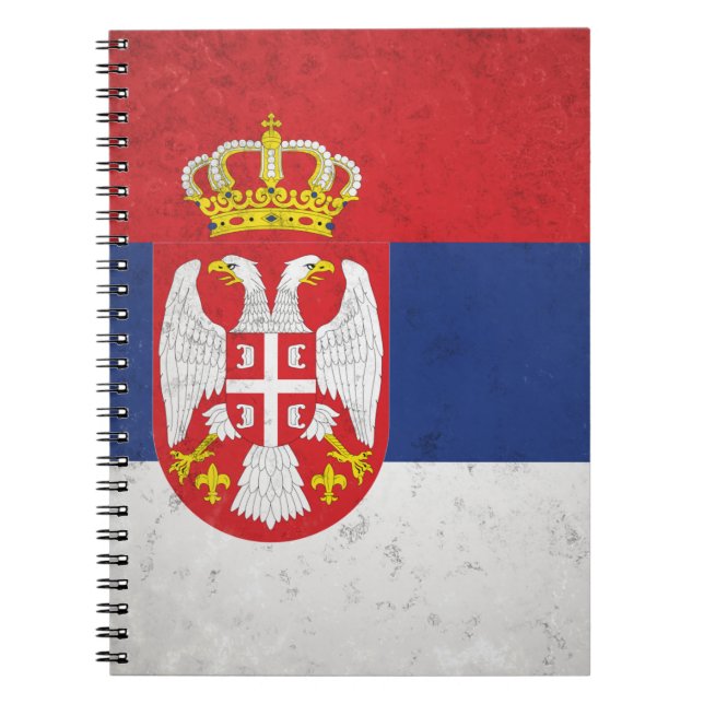Serbia Spiral Notebook (Front)