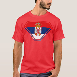 Serbia SuperEmpowered Shield T-Shirt