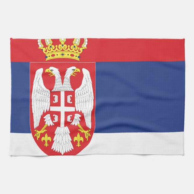 serbia tea towel (Horizontal)