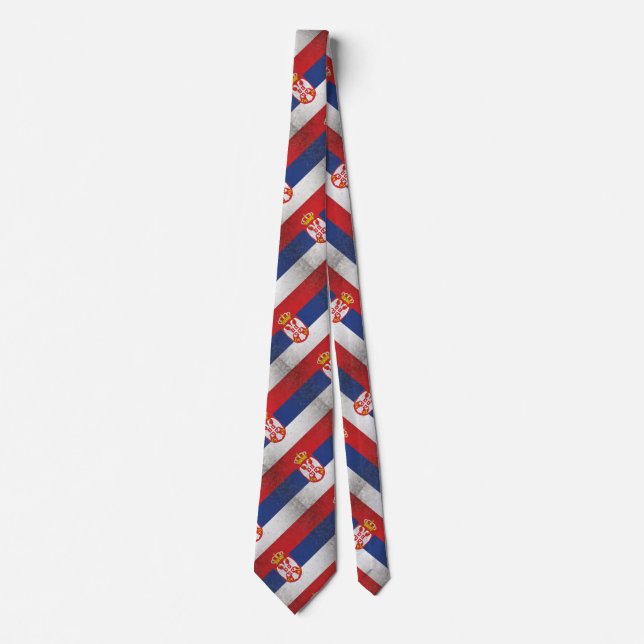 Serbia Tie (Front)