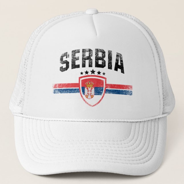Serbia Trucker Hat (Front)