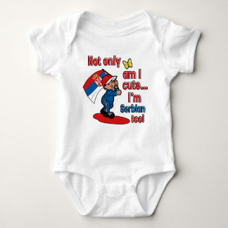 Serbian baby design bodysuit