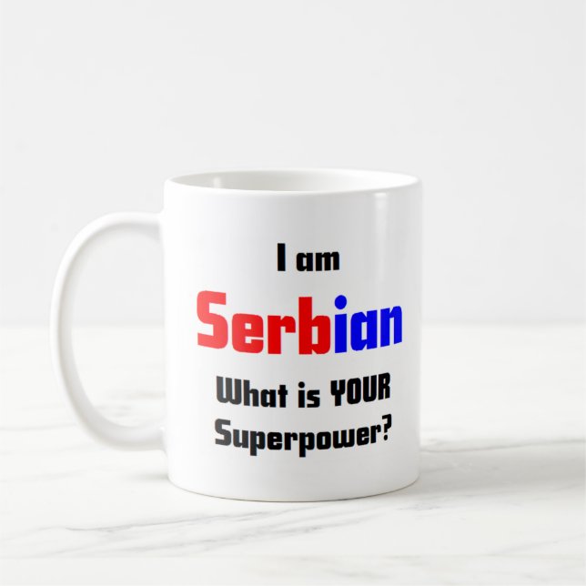 serbian coffee mug (Left)